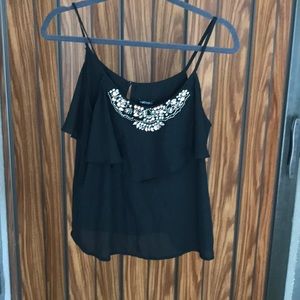 Black dressy top